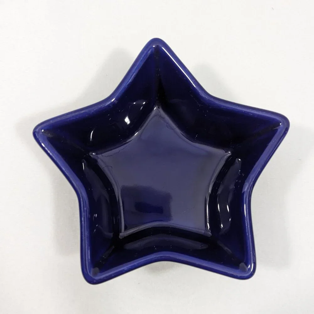 Chantal Navy Blue Star Shape Bakeware 1 Cup 93-ST12 Bake Freeze Microwave